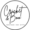 Cricket & Boo Boutique and Gifts Logo